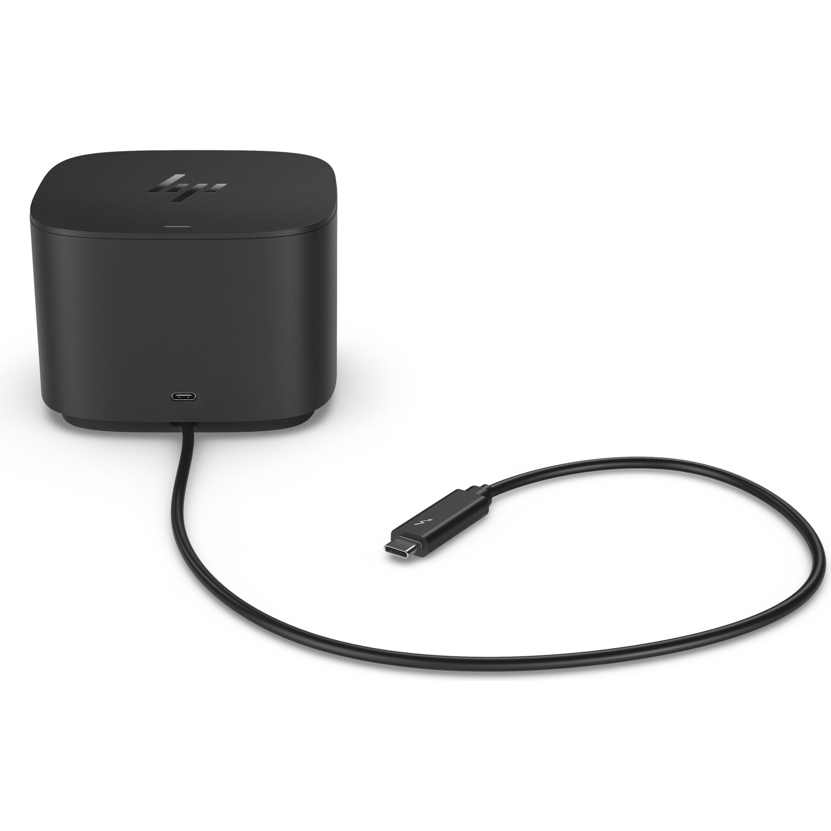 HP G2 (Thunderbolt, 1 Port), Dockingstation + USB Hub, Schwarz