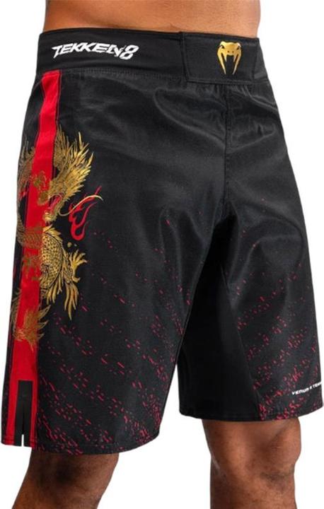 Produktbild Venum Tekken 8 Marshall Law Fightshorts Black Red Gold (S)
