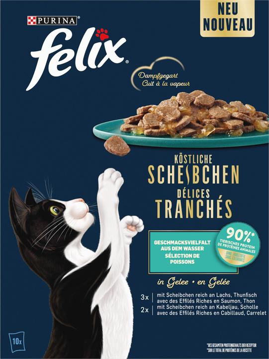 Immagine prodotto Felix Deliziose fette di anatra in gelatina (Adulto, 1 pz., 900 g)