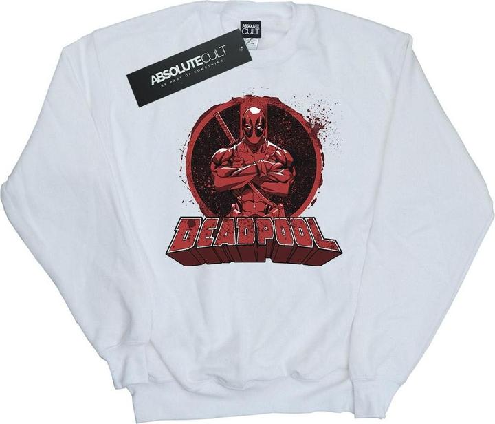 Produktbild Deadpool Crossed Arms Logo Sweatshirt (S)