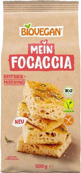 Produktbild Biovegan Mein Focaccia Brotbackmischung vegan (500 g)