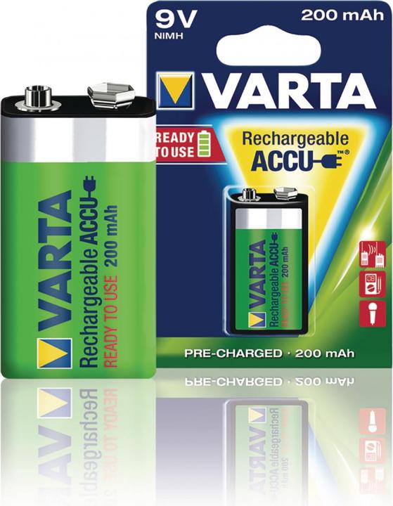 Immagine prodotto Varta Recharge Accu Power (1 pz., 9V Block, 200 mAh)