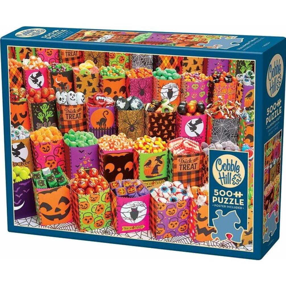 Cobble Hill Halloween Süssigkeiten Puzzle 500 Teile