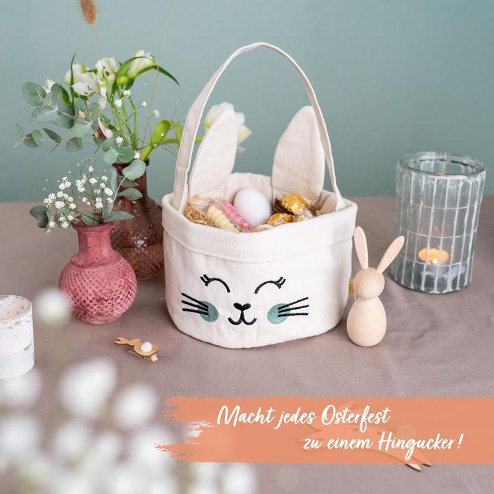 Image du produit Papierdrachen Panier de Pâques Lapin (1 x)