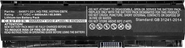 Actual product image CoreParts Laptop battery lithium-ion 4400 mAh 48.8 Wh (6 cubicles, 4400 mAh)