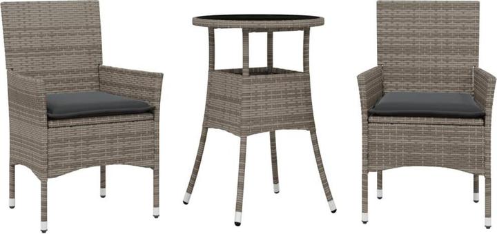 Produktbild vidaXL Garten Essgruppe (60 x 60 x 75 cm)