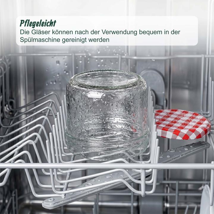 Produktbild Relaxdays Einmachgläser-Set (0.22 l)
