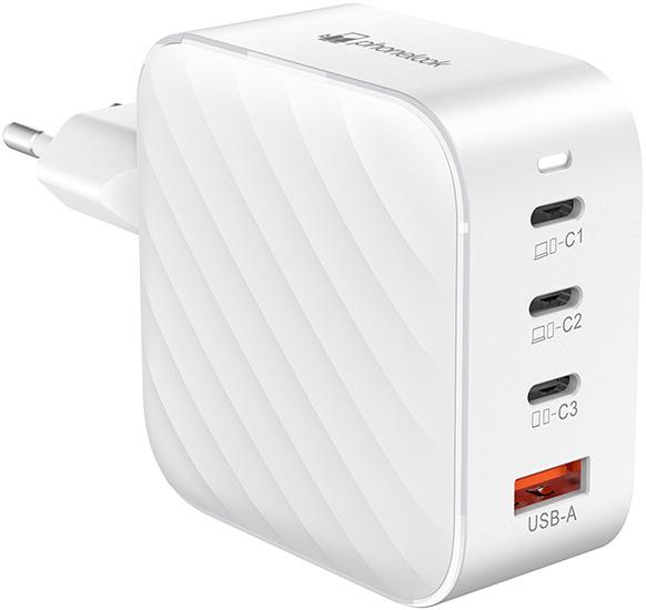 Image du produit PhoneLook Adaptateur chargeur secteur GaN 100W 3x USB-C et 1x USB-A (Power Delivery) (100 W, 4 ports)