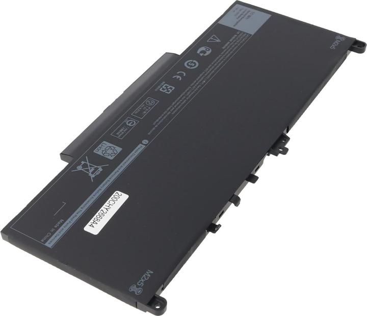 Image du produit Dell Batterie Latitude 12, Latitude E7270, Latitude 12 E7470, J60J5, MC34Y, NJJ2H, R1V85 (4 cabines, 7200 mAh)