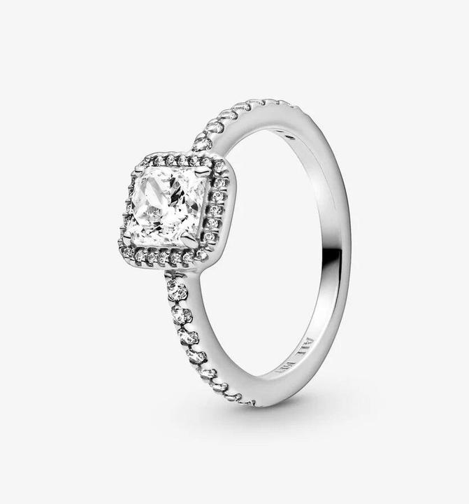 Immagine prodotto Pandora Anello quadrato scintillante radiante (54, 925 Argento)