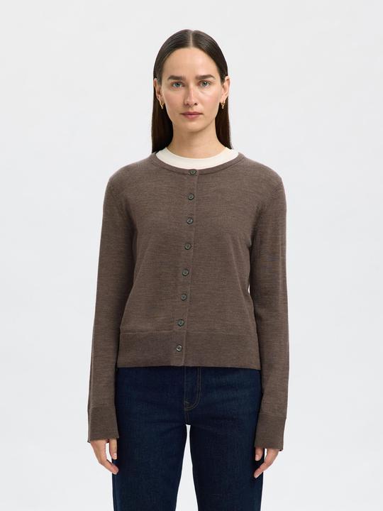 Image du produit Selected Femme Slfthea Ls Knit Merino Cardigan Noos (S)