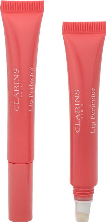 Actual product image Clarins Lip Perfector (01, No. 01 - Reflet Rose, Rose Shimmer)