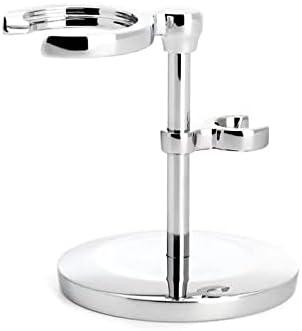 Actual product image Mühle Shaving set, 3-piece, shaving brush with Silvertip Fibre®, HANDCRAFT, safety razor (closed comb)