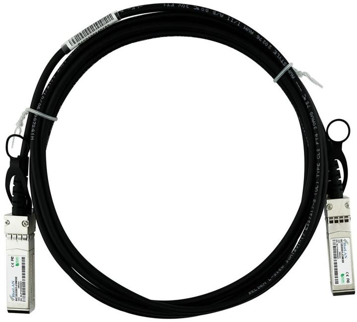 Actual product image BlueLAN Netgate SFP-10G-CU-1M-NE compatible DAC SFP+ SC353501J1M30