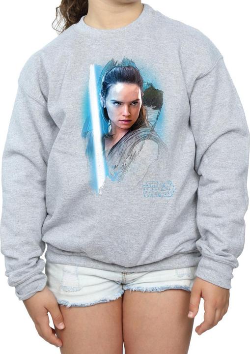 Immagine prodotto Star Wars The Last Jedi Rey Brushed Felpa Ragazze (128)