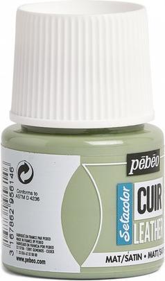 Produktbild Pebeo SetaCuir Lederfarben (Salbeigrün, 45 ml)