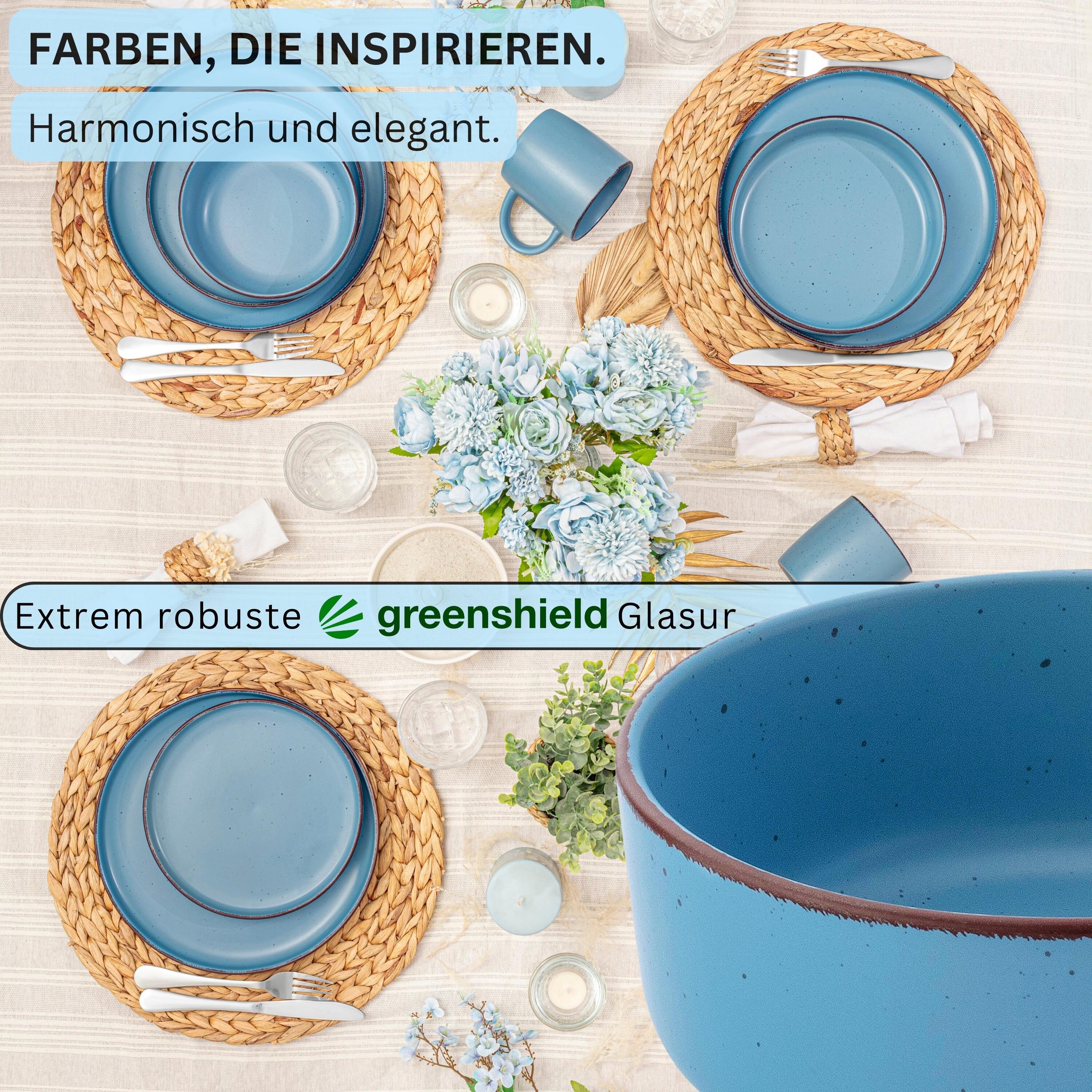 Thumbnail - Sänger Schalen Set Bombay Saphir, Schüssel + Schale