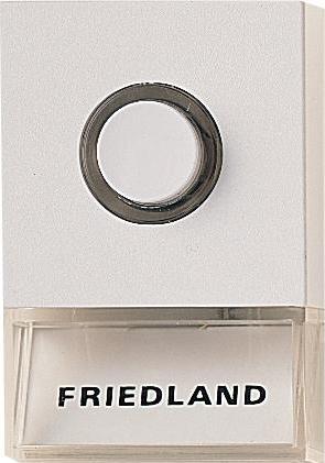 Produktbild Friedland Klingeltaster D723W – Pushlite