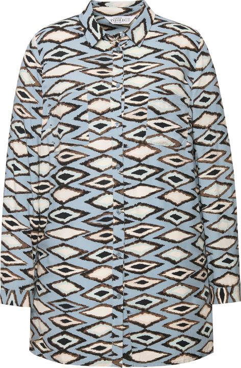 Produktbild Studio Untold Hemdbluse, Boxy Shape, grafischer Print, Langarm (50, 52)