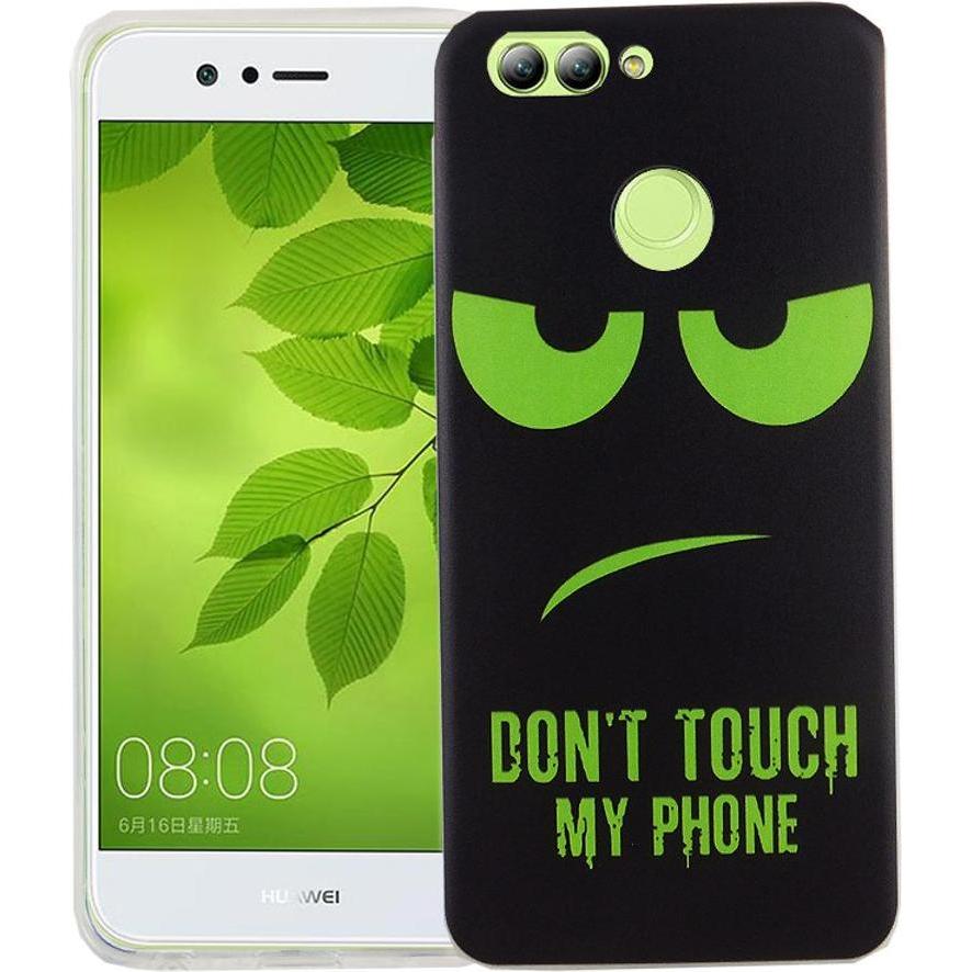 König Design Huawei Nova 2 Hülle Case Handy Cover Schutz Tasche Schutzhülle Bumper Schwarz (Huawei Nova 2), Smartphone H...