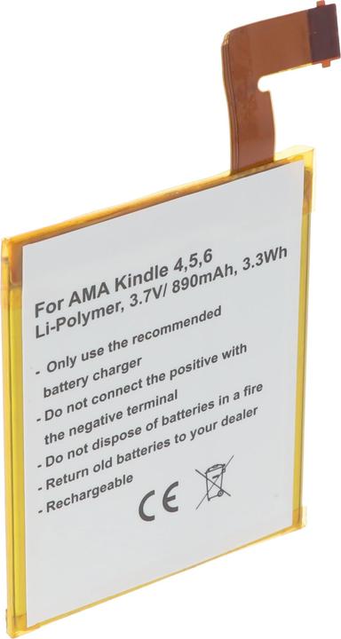 Actual product image Amazon Akku Kindle 4, Kindle 4G, Kindle 5 und Kindle 6 Akku 515-1058-01