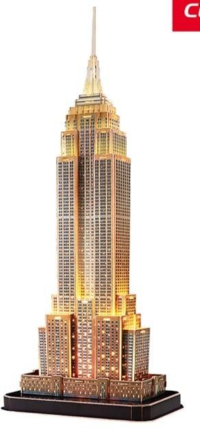 Actual product image Dante 37-piece Empire State Building jigsaw puzzle (37 pieces)