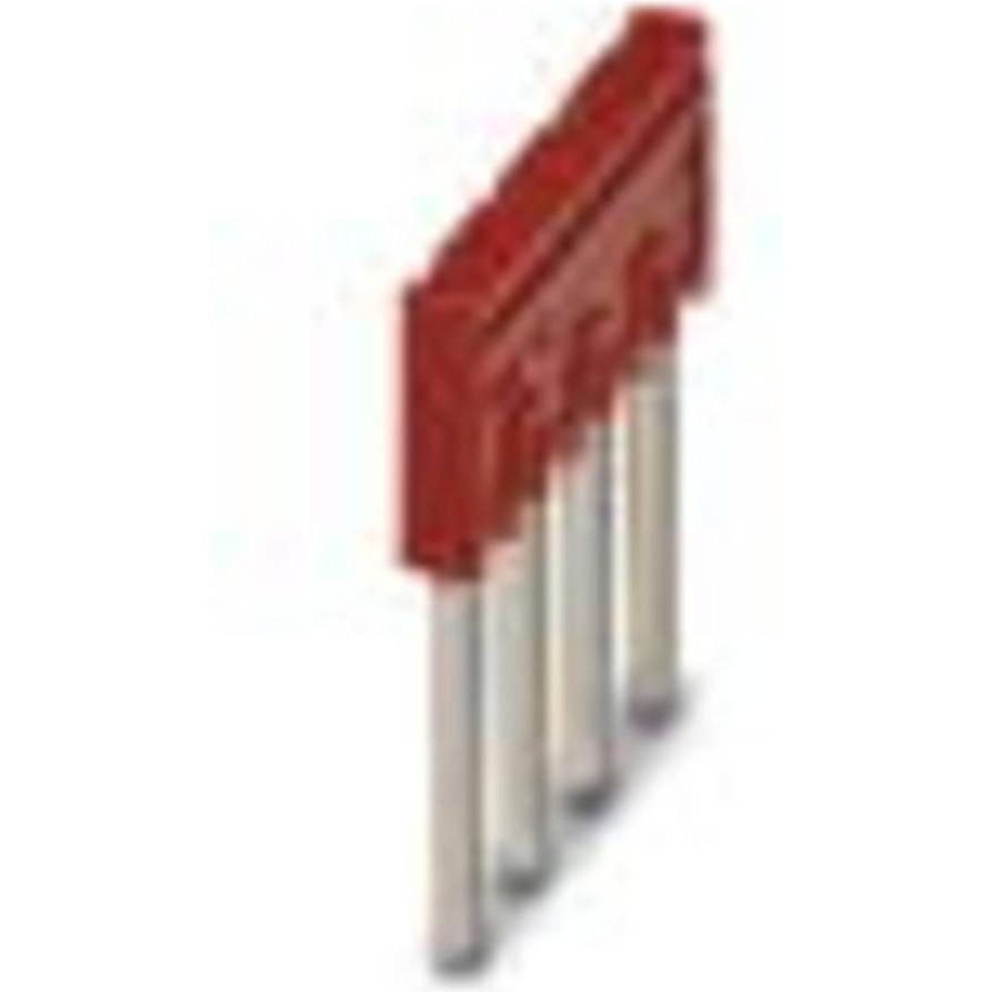 Phoenix Contact Jumper 3001595 FBSR 4-6 Inhoud: 50 stuks., Kabels + Stekkers, Rood