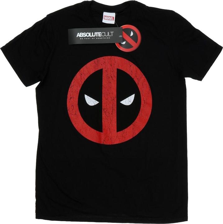 Produktbild Deadpool Cracked Logo TShirt (M)