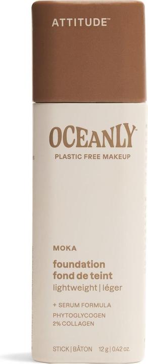 Produktbild Attitude Oceanly Plastic-Free Light Coverage Foundation Stick with Titanium Dioxide