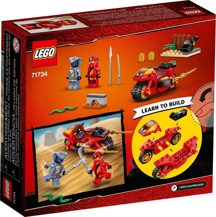 Actual product image LEGO Ninjago 71734 Kai's sword engine (71734, LEGO Ninjago)