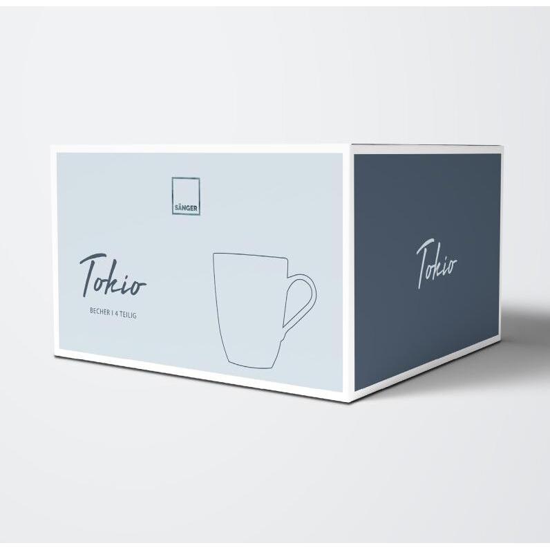 Thumbnail - Sänger Geschirr, Tasse, Kaffeebecher Set Tokio (350 ml, 4 x)