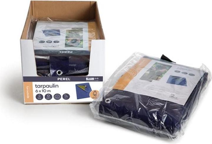 Actual product image Garden Lights TARPAULIN - BLUE/GREEN - REGULAR - 6 x 10 m (6 x 10 m)