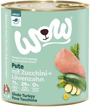 Immagine prodotto WOW Tacchino e zucchine per adulti (Adulto, 6 pz., 800 g)
