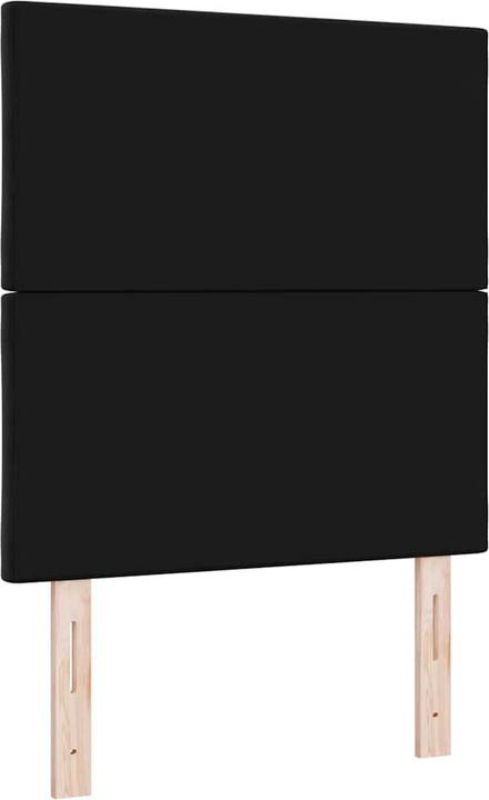 Actual product image VidaXL Black headboard (40 x 7 cm)