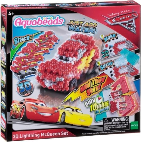 Actual product image Epoch Aquabeads Set "Cars 3" - Zygzak McQueen 3D (30198)