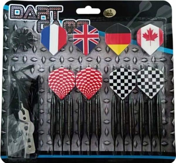 Produktbild Master Darts Darts Schwarz 18g (12 Darts, 100 Spitzen) (18 g)