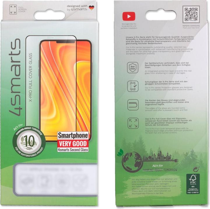 Produktbild 4smarts Second Glass X-Pro (1 Stk., Apple iPhone 14 Pro)