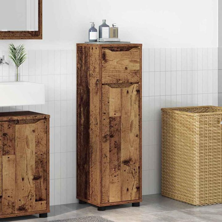 Actual product image vidaXL Badezimmerschrank (30 x 30 x 101 cm)