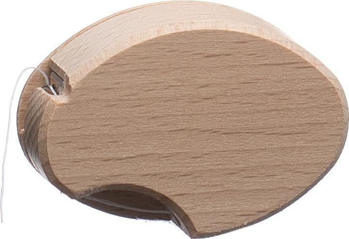 Actual product image Top Caredent Wood floss box with natural floss cardamom & beeswax (25 m)