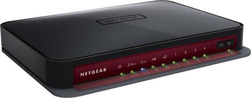 Produktbild Netgear WNDR3800, DualBand Router, 300Mbit, on/off Switch