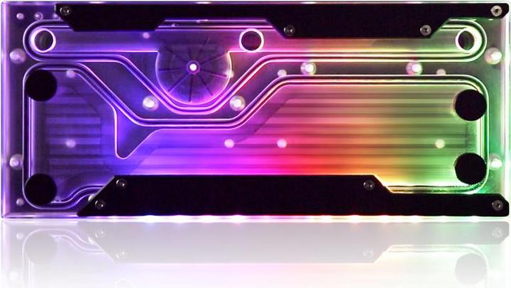 Produktbild Raijintek ACHERON 240 RBW Distro Plate - Acryl, D-RGB