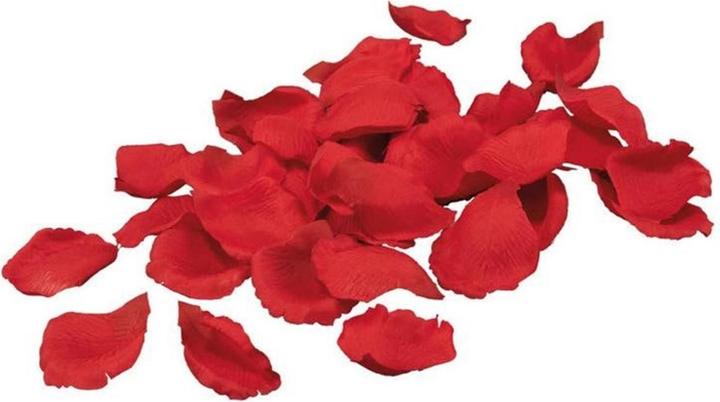 Dekomat Kunstblume Rosenblütenblätter 60 Stück, Rot (5 cm)