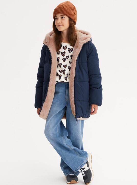 Actual product image La Redoute Collections Warme wendbare Steppjacke mit Kapuze (102)