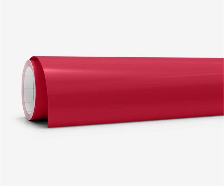 Actual product image Cricut Vinyl film Joy Xtra Smart permanent 24.1 x 91.4 cm, red