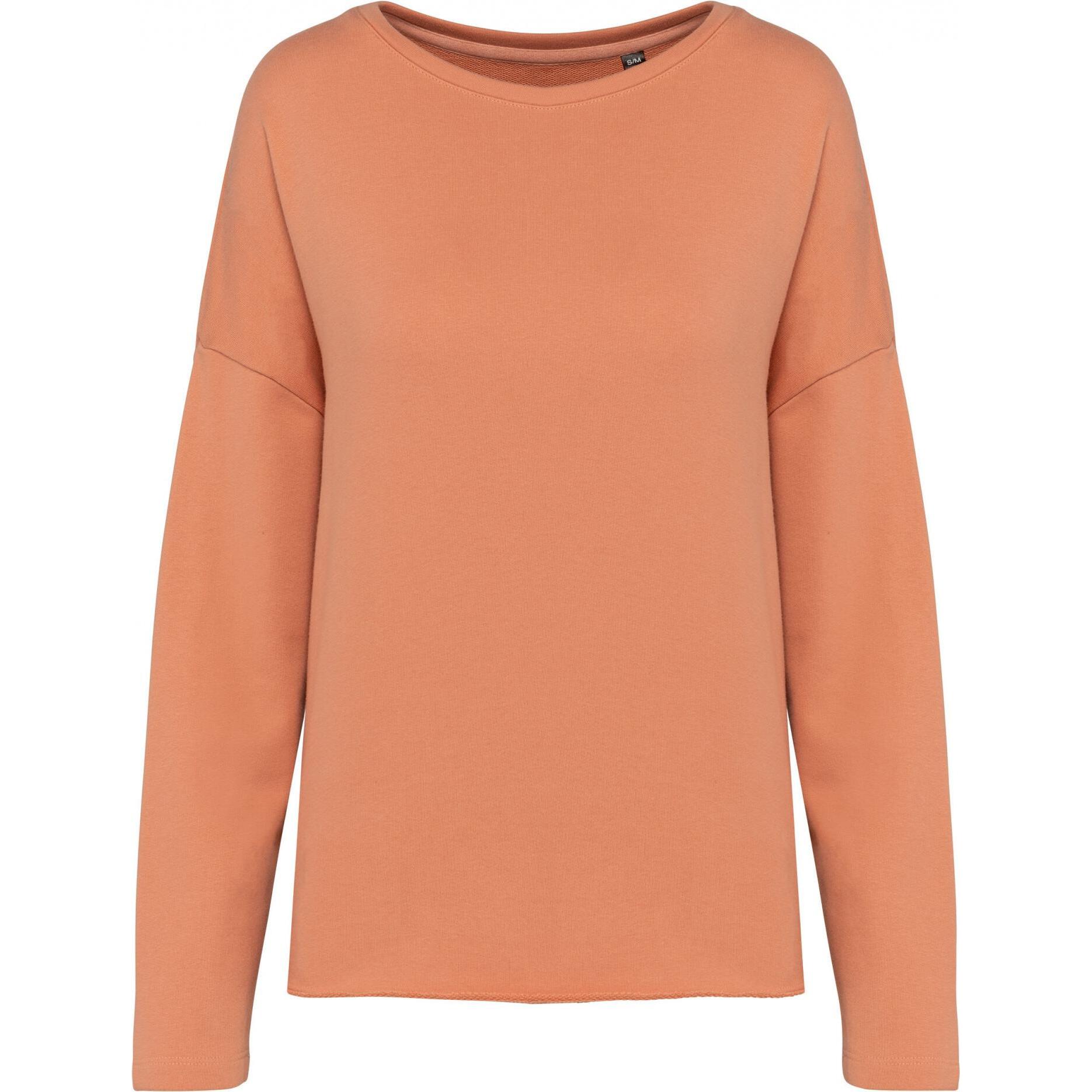 Kariban, Damen, Pullover, Loose, Rosa, (L)
