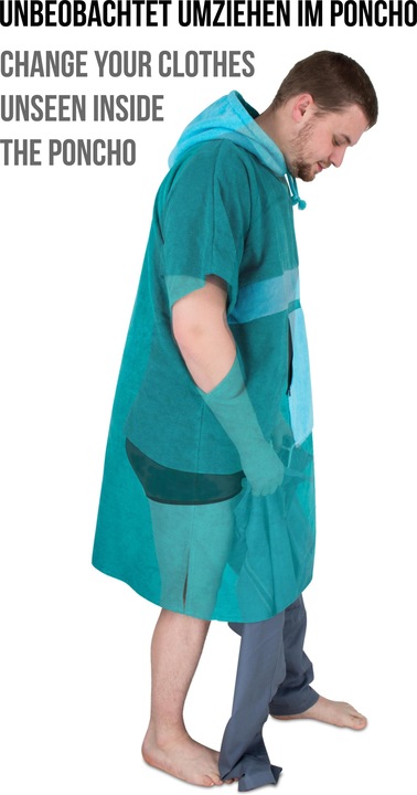 Actual product image Normani Surfer Poncho (L)