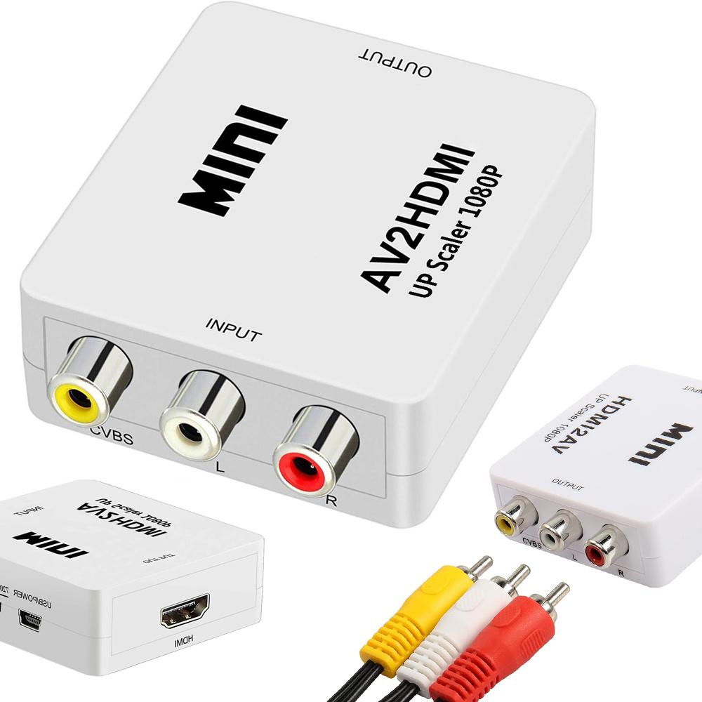 Fusion RCA - HDMI (+Audio) Converter White (FUSRCHDWH)
