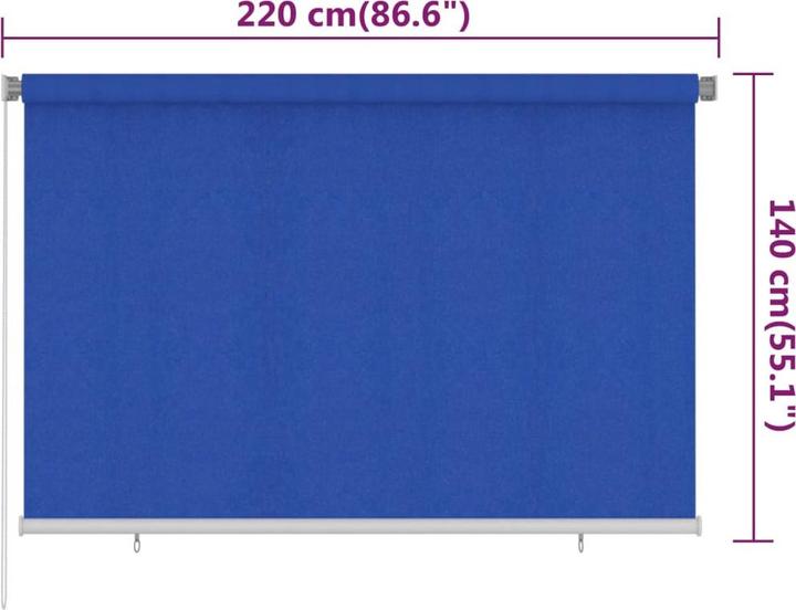 Image du produit vidaXL Store roulant (220 x 140 cm)