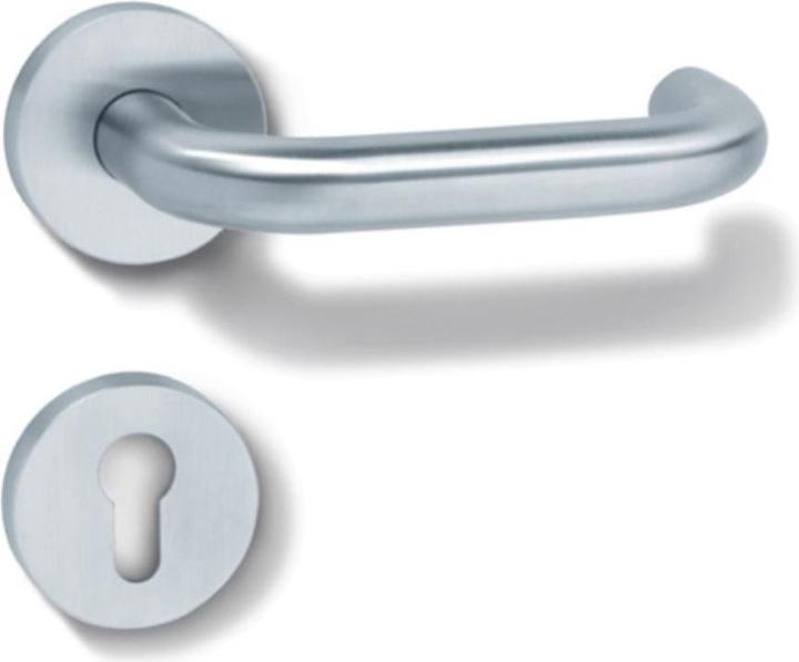 Hewi Set di rosette 111XAH01.130 Acciaio inox XA BB DIN sinistra/destra (Set di porte)