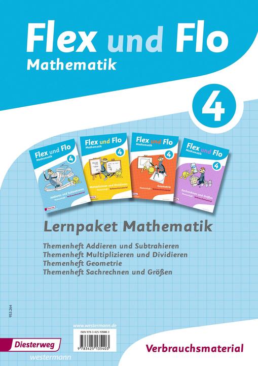 Produktbild Flex und Flo 4. Mathematik. Themenheft Verbrauchsmaterial. Paket (Deutsch, Christina Beimdiek, Heinrich Bauersfeld, Judith Beerbaum, Nicole Timmermann, Sina Buchborn, Siner Buchborn, 2015)